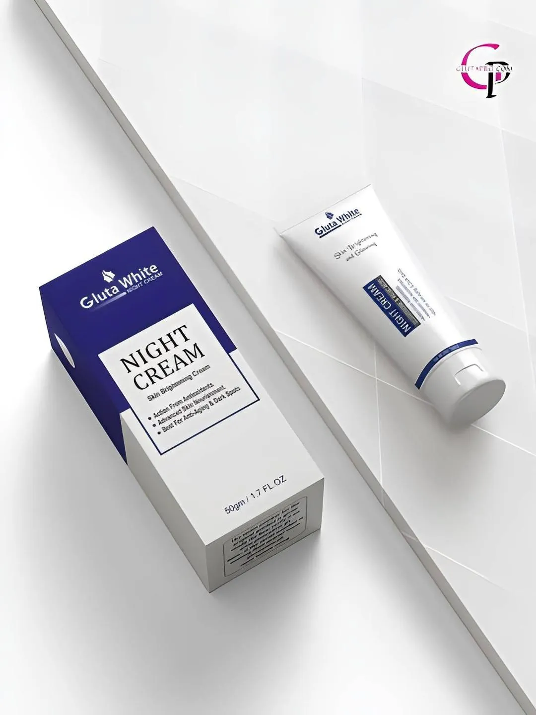 Gluta White Night Cream Tube Price in Pakistan - 03118680065 - Image 3