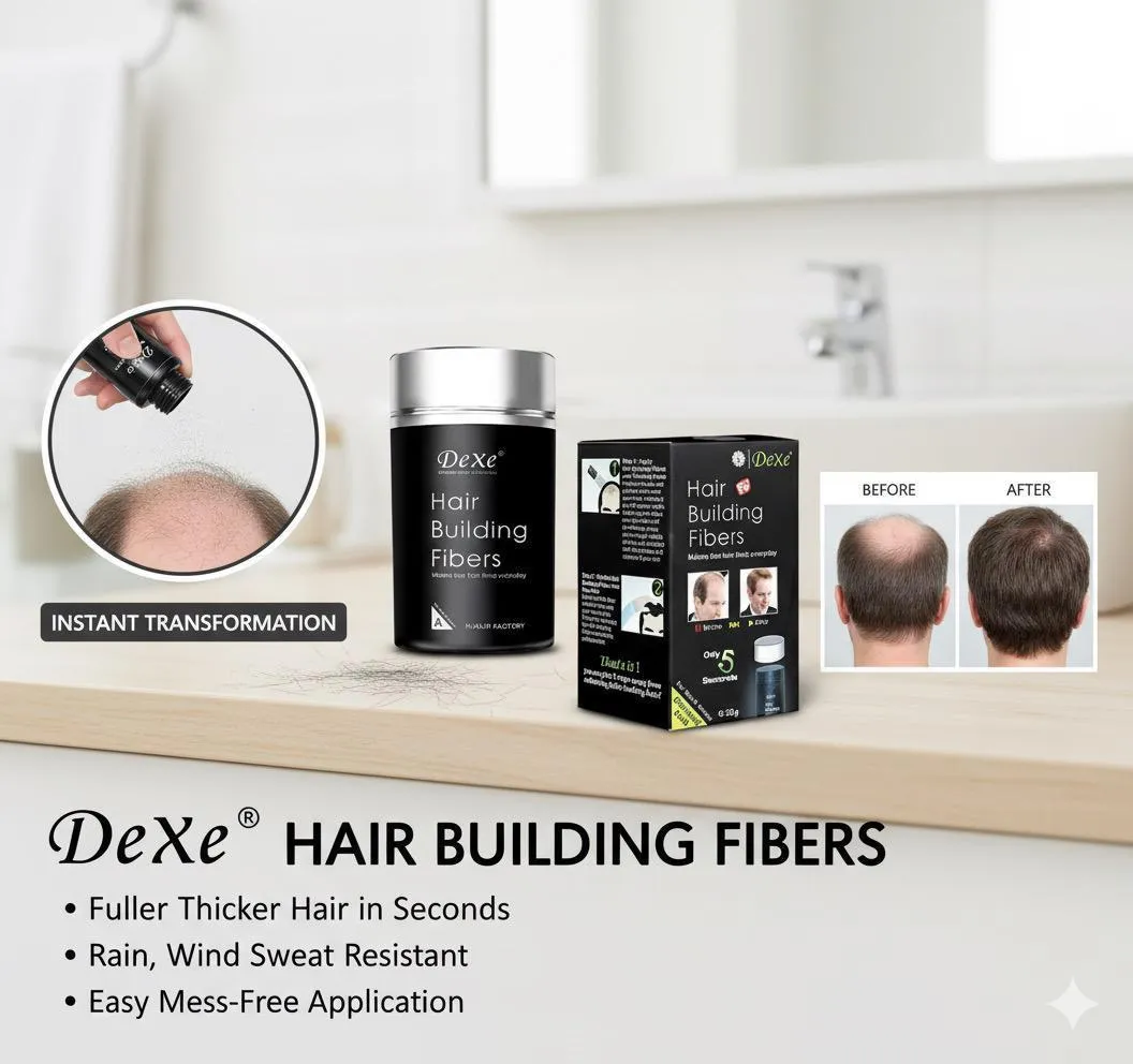 Dexe Hair Building Fiber in Pakistan, Lahore, Karachi, Islamabad. - Image 4