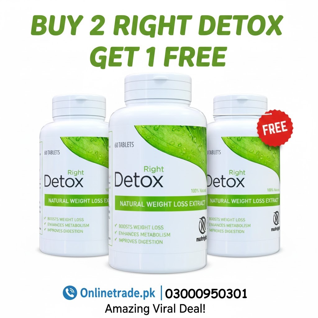Right Detox Price In Pakistan | 03000950301 | Buy 2 Right Detox Get 1 - Image 4