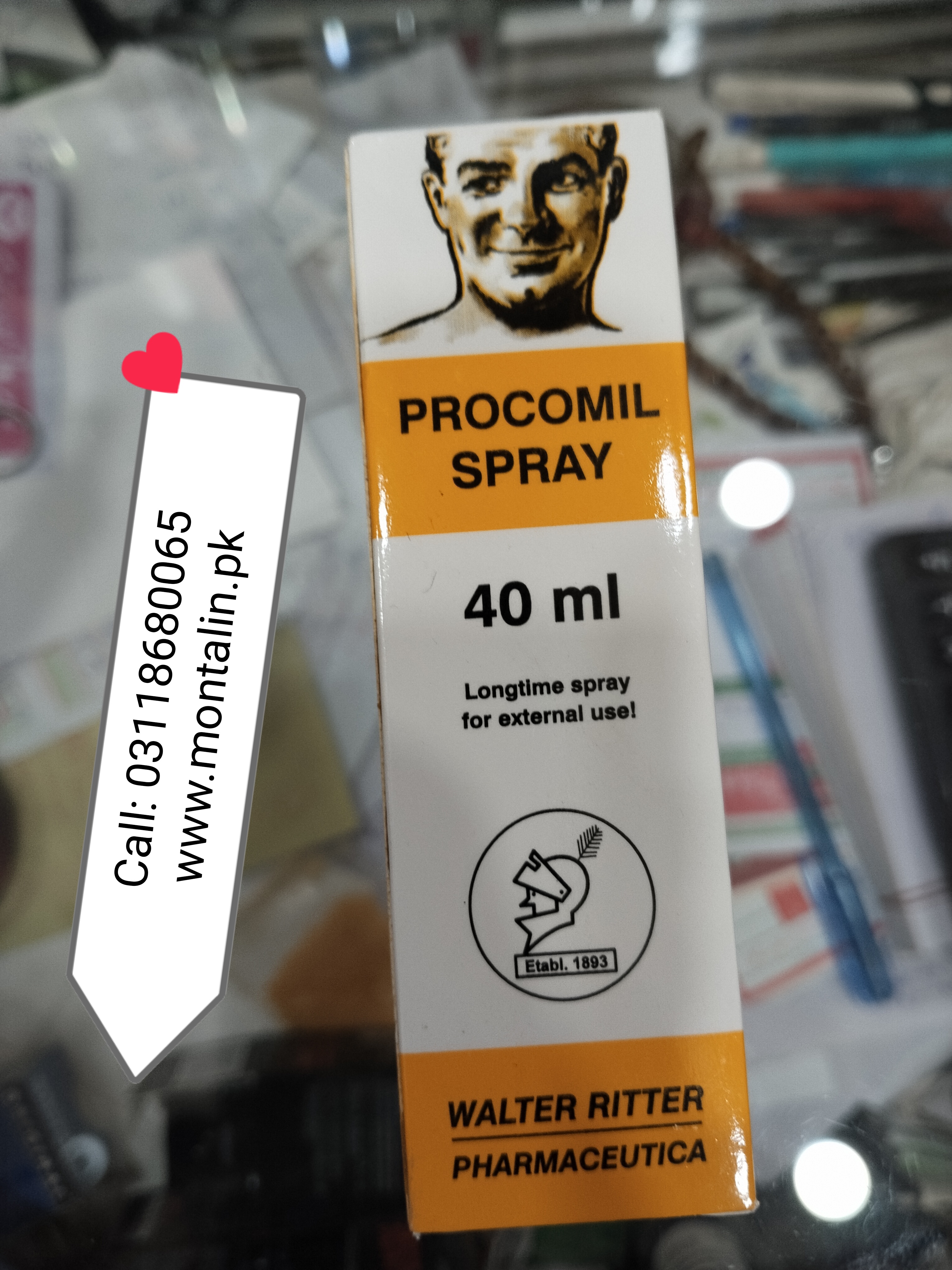 Procomil Spray 40ml in Islamabad 03118680065 - Islamabad