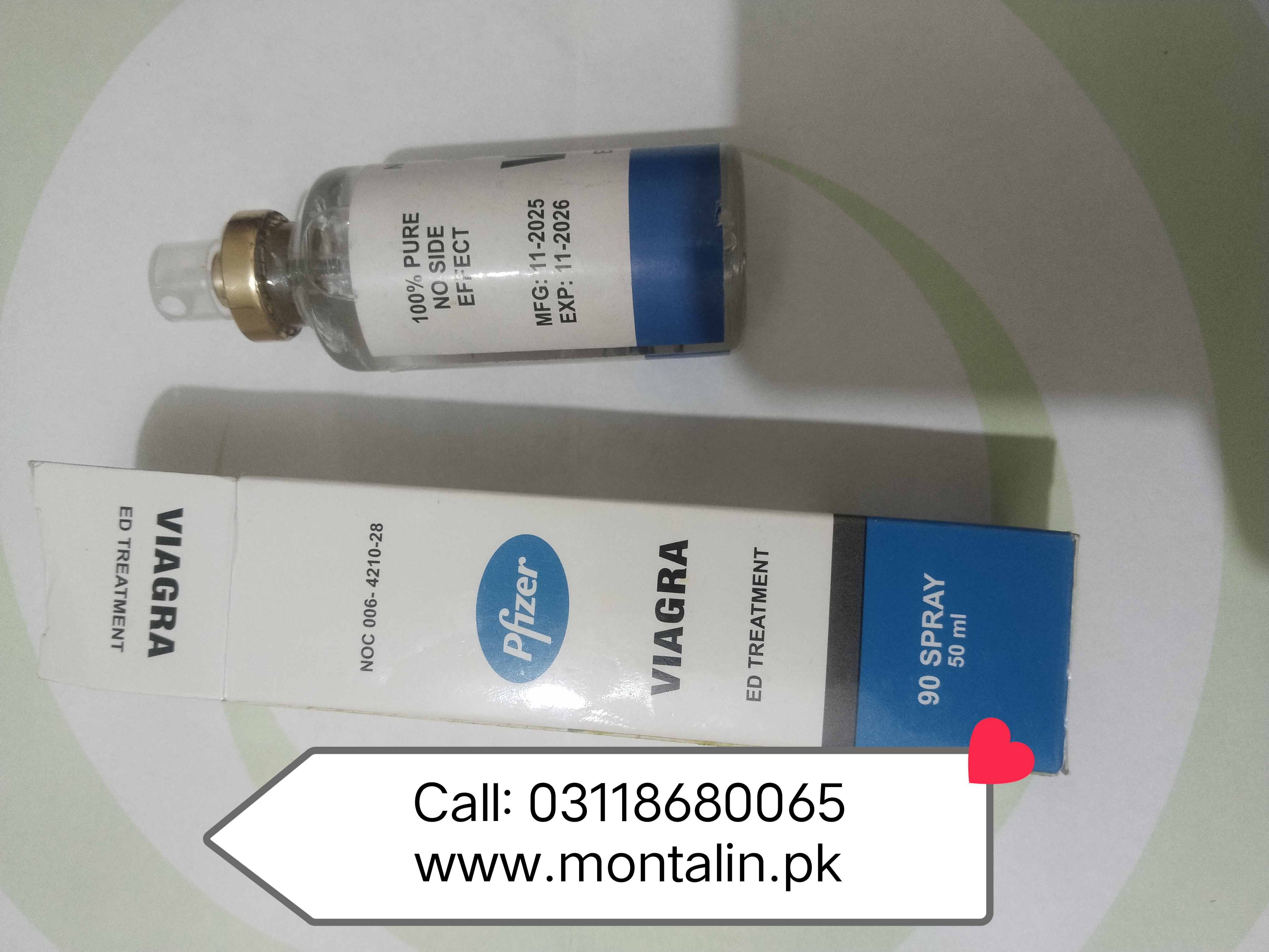 Pfizer Viagra Delay Spray in Islamabad, Rawalpindi 03118680065 - Main Image
