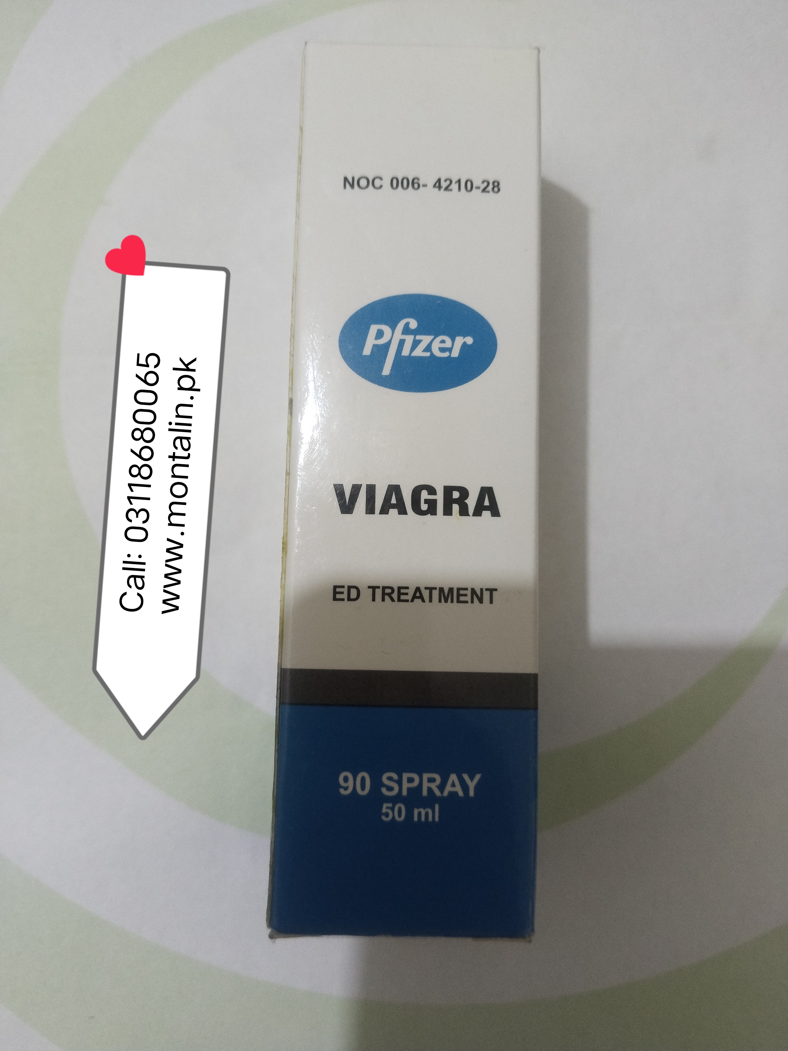 Pfizer Viagra Spray in Islamabad, Rawalpindi, Pakistan 03067966600 - Main Image