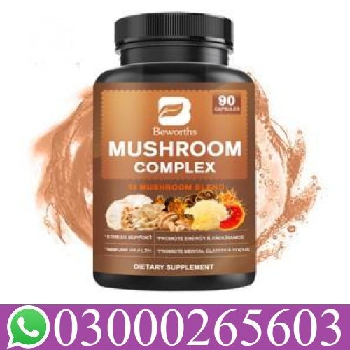 Beworths Mushroom Complex Capsules in Abbottabad - Burewala