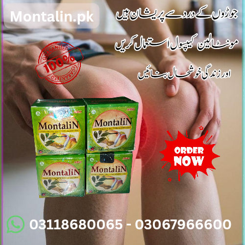Herbal Montalin Capsule Indonesia in Lahore 03118680065 - Lahore