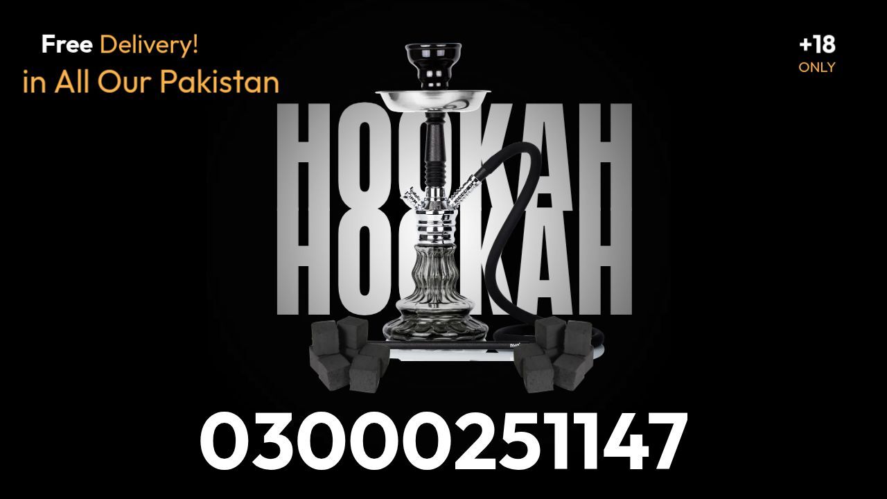 Steel Base Hookah in Pakistan - Islamabad