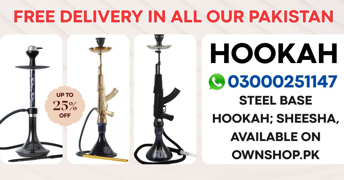 Steel Base Hookah in Islamabad - Islamabad