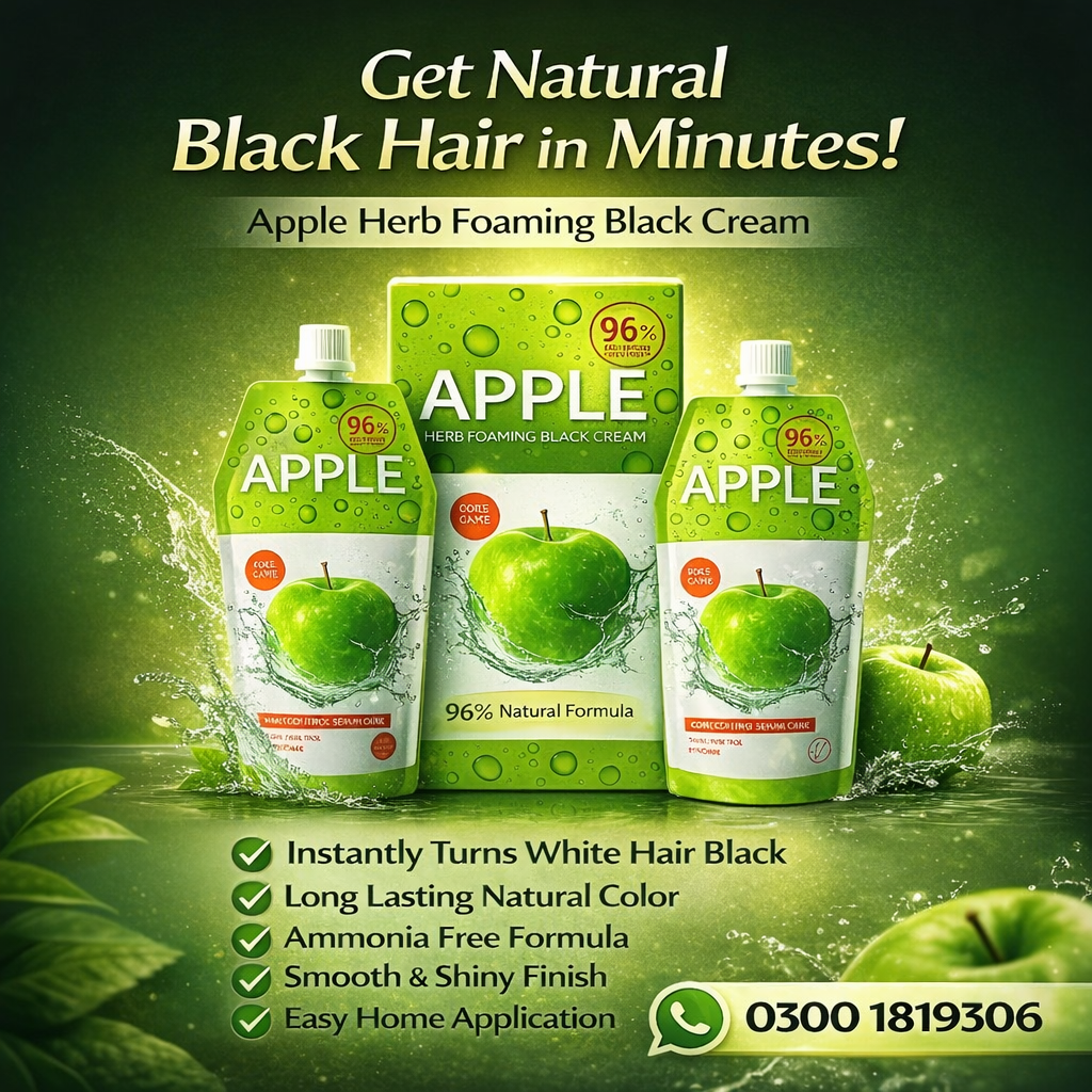 Best Apple Hair Color Price In Multan: for White Gray Hair Coverage - Chiniot
