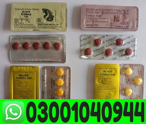 Black Cobra Tablets in Pakistan - 03001040944 | Shop now - Karachi