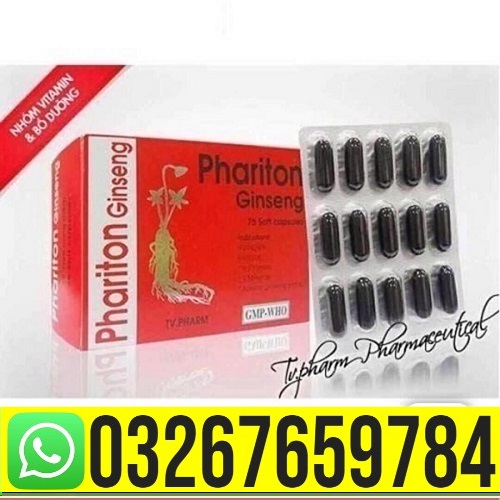 Phariton Ginseng Capsules in Jhelum | 0326-7659784 | Call now - Jhelum
