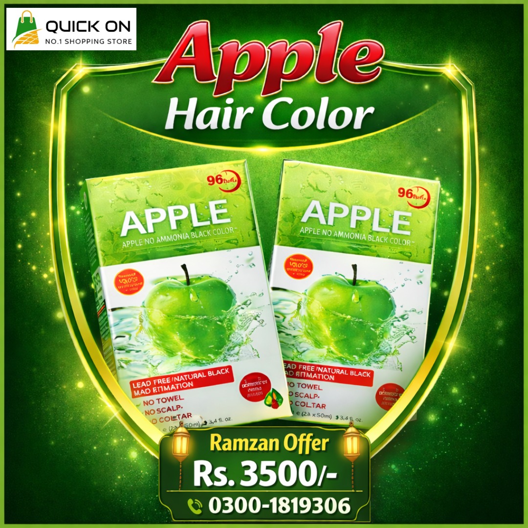 Buy Apple Hair Color Price in Pakistan -Quickon.pk - Lahore