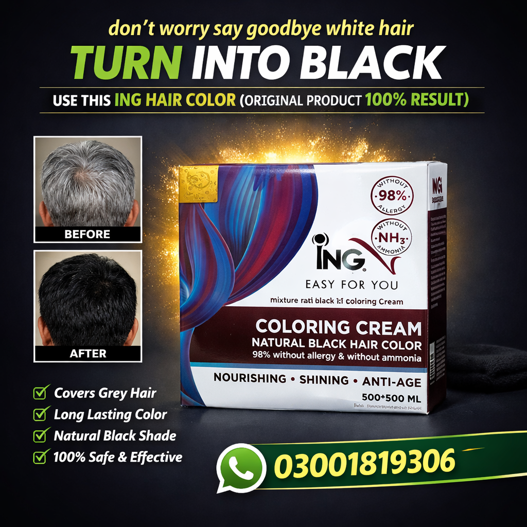 Buy ING Hair Color Price In Bahawalpur: Long-Lasting Color - Faisalabad