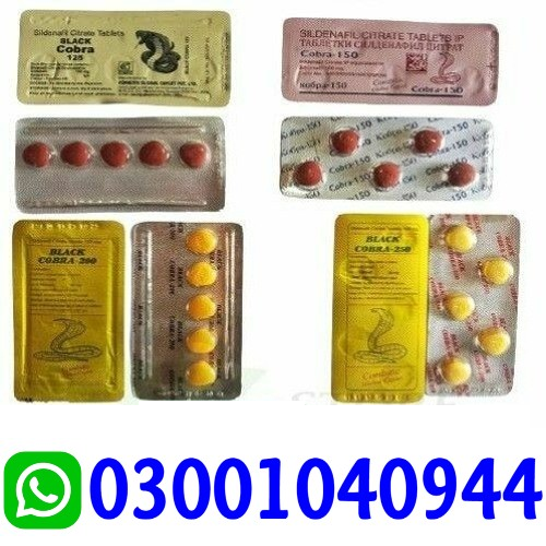 Black Cobra Tablets in Sadiqabad | 03001040944