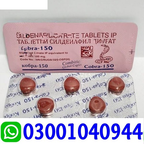 Black Cobra 150mg Tablets in Muridke | 03001040944