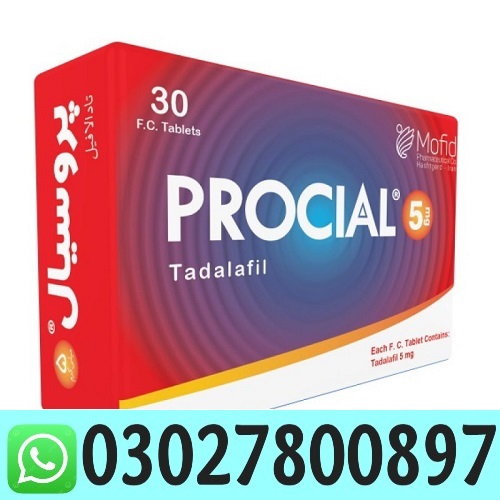 Procial 5mg Tadalafil Tablets in Sialkot | 03027800897 - Sialkot