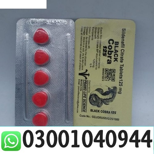 Black Cobra 125mg Tablets in Islamabad _ 03001040944 - Islamabad