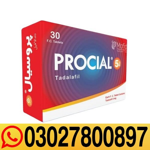 Procial 5mg Tadalafil Tablets in Sadiqabad - 03027800897