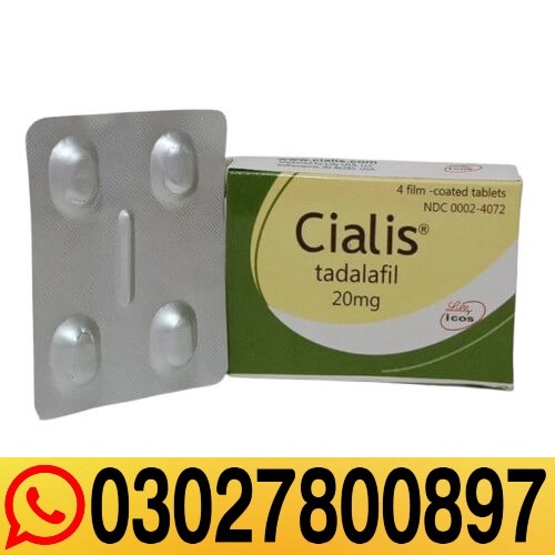 Cialis 20 mg 4 Tablets in Chaman - 03027800897