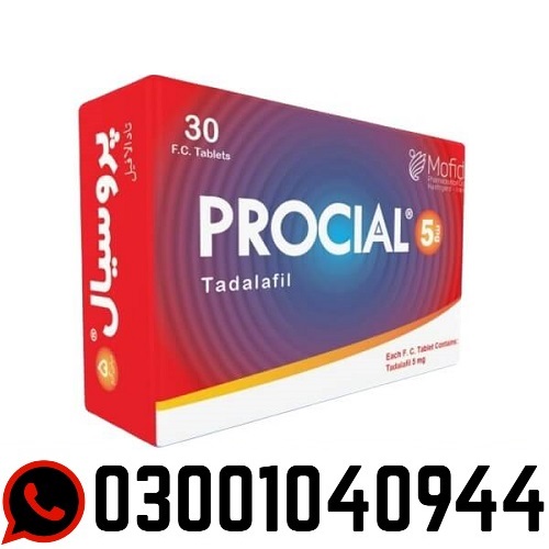 Procial 5mg Tadalafil Tablets in Muzaffargarh - 0300.1040944
