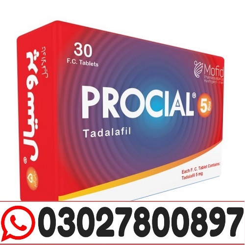 Procial 5mg Tadalafil Tablets in Muzaffargarh  0302780O897