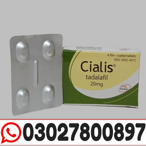 Cialis 20 mg 4 Tablets in Muzaffargarh  0302780O897