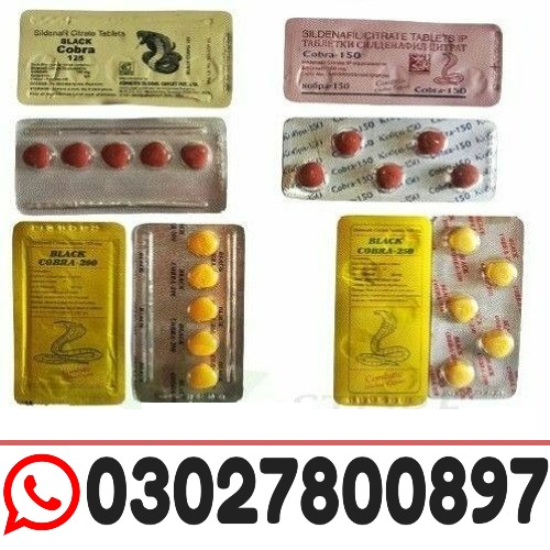 Black Cobra Tablets in Muzaffargarh  0302780O897