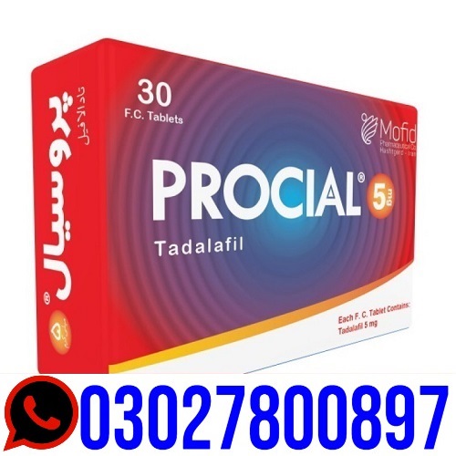 Procial 5mg Tadalafil Tablets in Dera Ismail Khan _ 03027800897