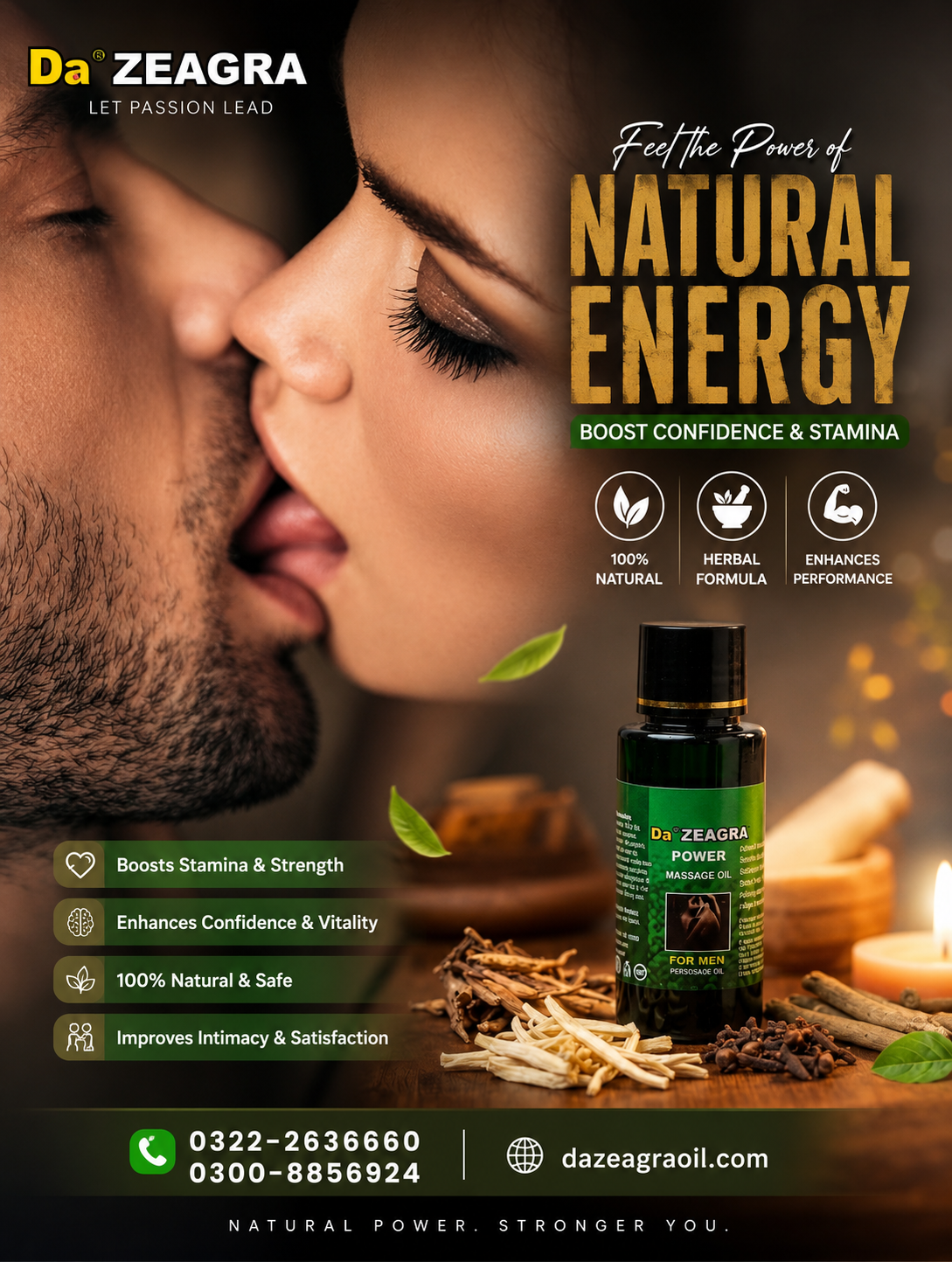 Da Zeagra Power Massage Oil Best Price In Pakistan | 0322-2636660