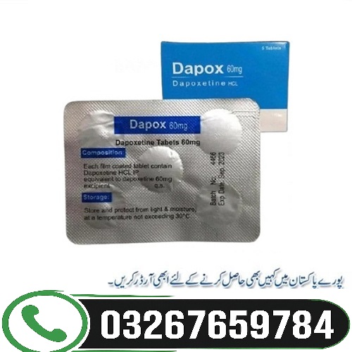 Dapoxetine 60 mg Tablets in Dadu @ 032.67659784