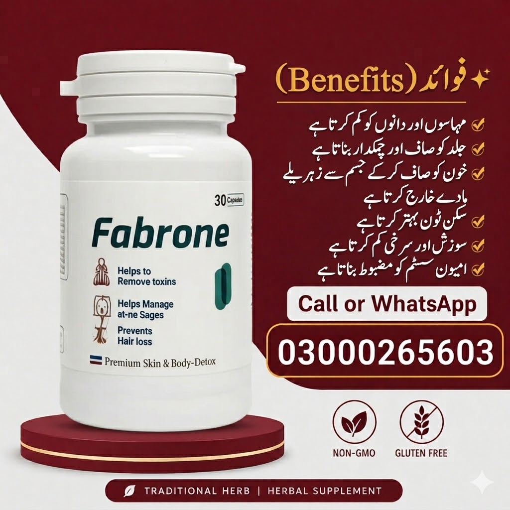 Fabrone Herbal Blood Purifier Capsules – in Multan
