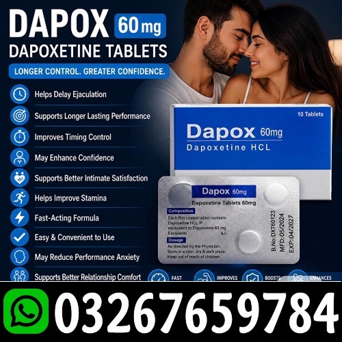 Dapoxetine 60 mg Tablets in Hyderabad ! O3267659784