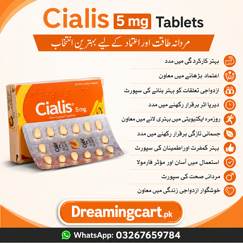 Cialis 5 mg Tablets in Larkana * 03267659784