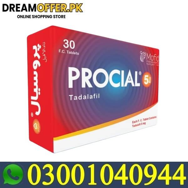 Procial 5mg Tadalafil Tablets in Hyderabad- 03001040944