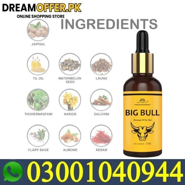 Big Bull Massage Oil in Multan- 03001040944