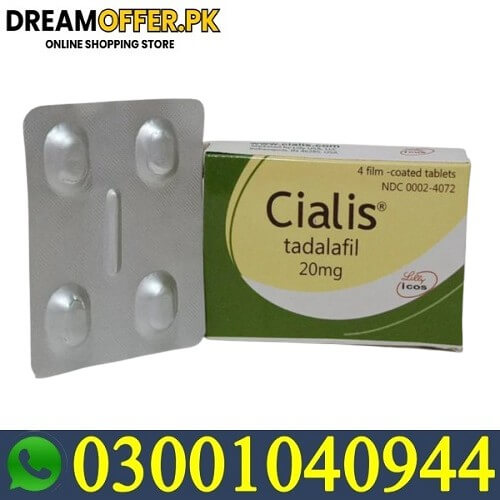 Cialis 20 mg 4 Tablets in Multan- 03001386897