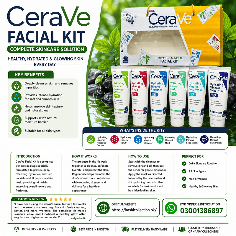 CeraVe Facial Kit in Hyderabad- 03001386897