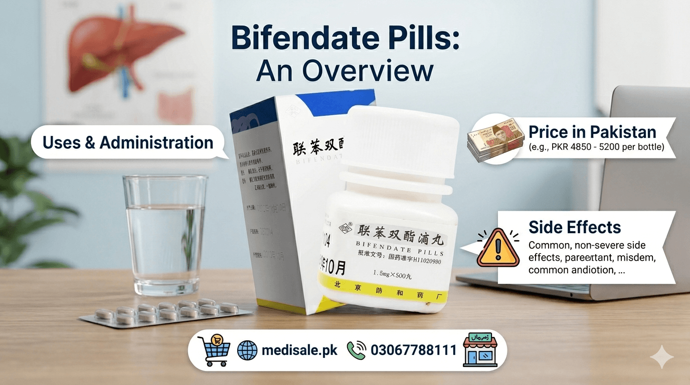 Bifendate Pills 1.5 mg in Sialkot - 03067788111