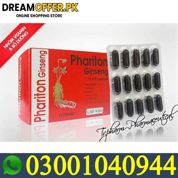 Phariton Ginseng Capsules in Multan- 03001040944