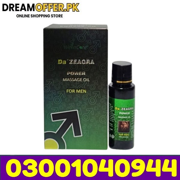 Da Zeagra Power Massage Oil in Hyderabad- 03001040944