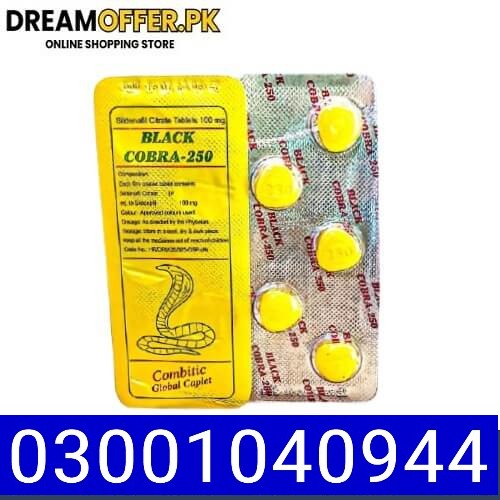 Black Cobra 250mg Tablets in Hyderabad-03001040944