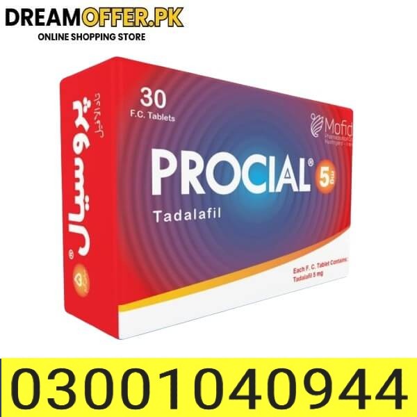 Procial 5mg Tadalafil Tablets in Jhelum-0300104094