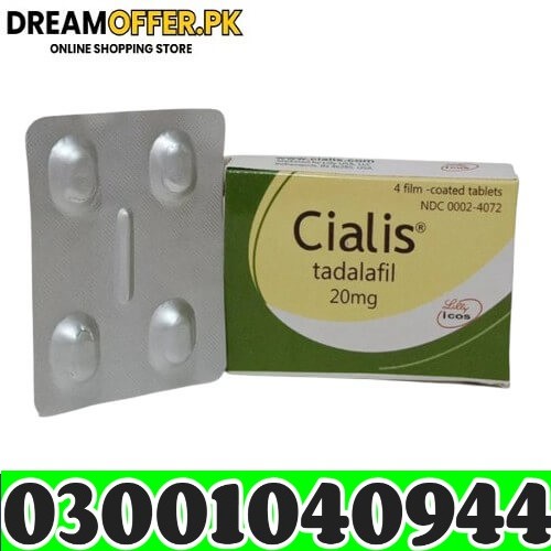 Cialis 20 mg 4 Tablets in Lahore-03001040944