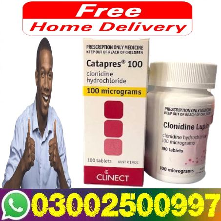 Glenwood Catapres 100mcg Tablets In Bahawalpur & 03002500997