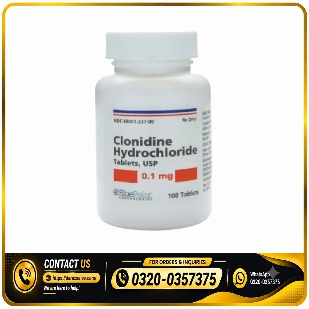 Buy Clonidine Tablets Sale In Sialkot / 0320-0357375 / Buy Now