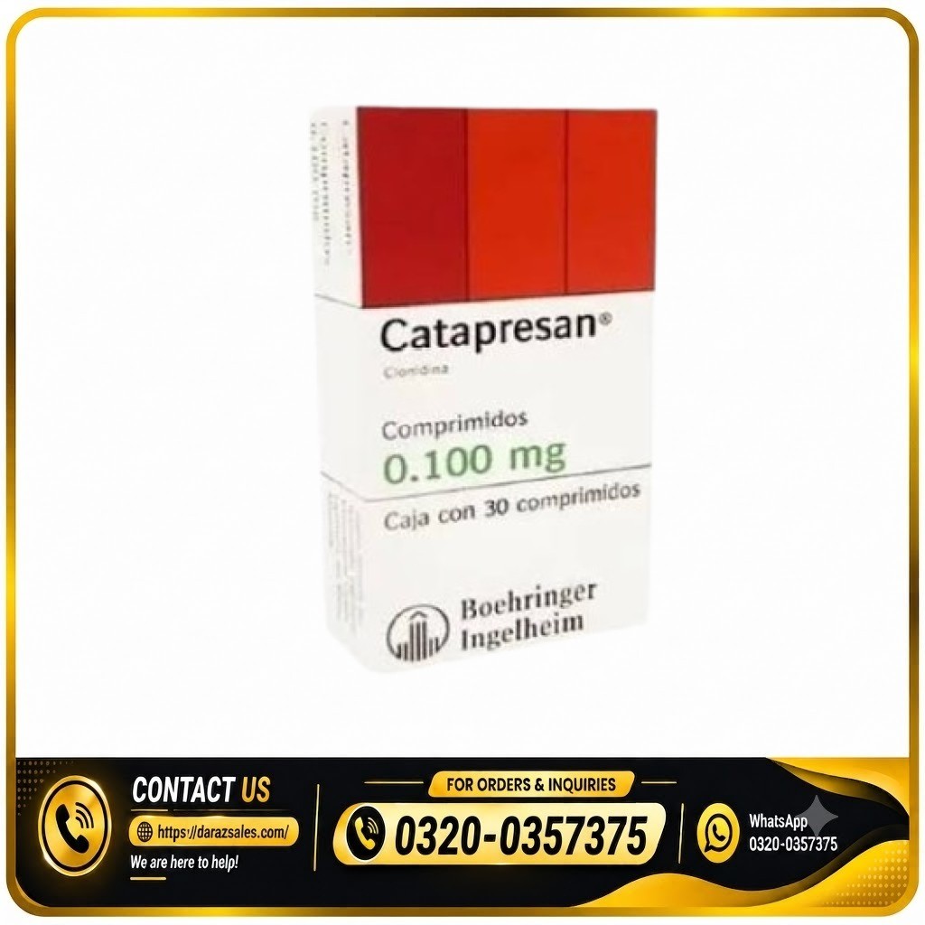 Catapres 0.1 mg Sale In Gujranwala / 0320-0357375 / Buy Now