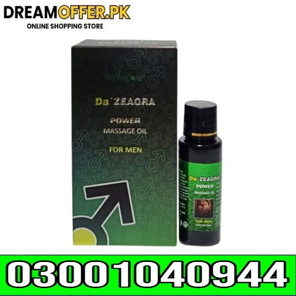 Da Zeagra Power Massage Oil in Karachi-03001040944