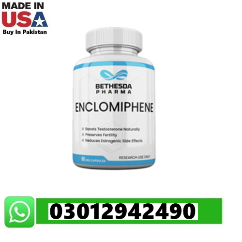 Bethesda Pharma Enclomiphene 12.5 mg in Muzaffargarh | 03012942490