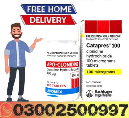 Catapres 100 Tablets In Larkana & 03002500997 & Marketing