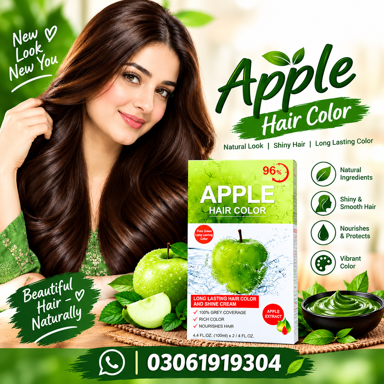 Original Apple Hair Color Price in Pakistan