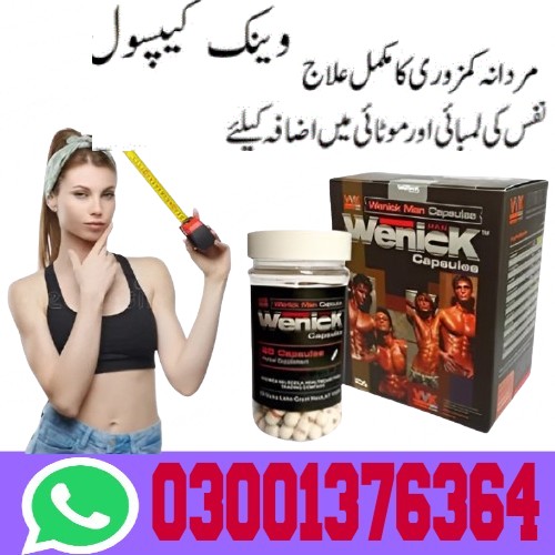 Wenick Capsule For Men Price In Faisalabad - 03001376364 - Boy Now