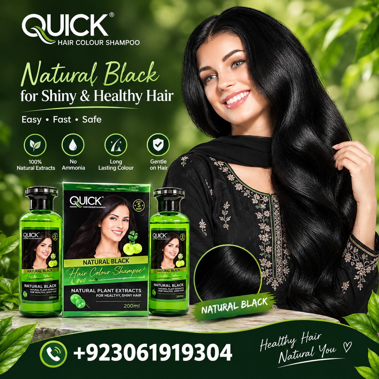Quick Shine Hair Color Gel – Original Price in Pakistan